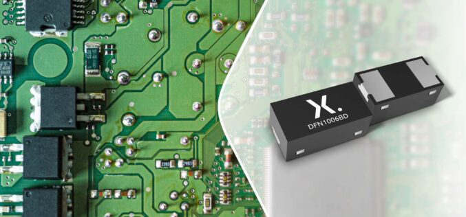 Nexperia’s 50 µA Zener diodes portfolio extends battery-time and saves PCB space