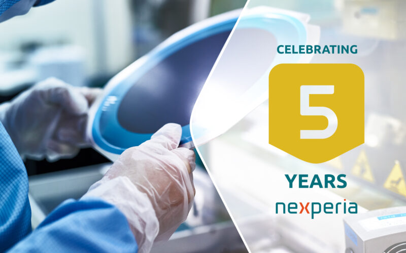 Nexperia marks five years as an independent company as it invests in the future